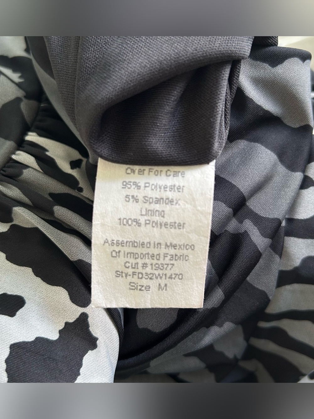 Frederick's of Hollywood Halter Animal Print Mini Dress - Picture 5 of 5
